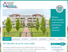Tablet Screenshot of ehrenfels-gmbh.de